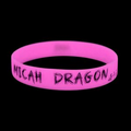 Customized Glow In The Dark Silicone Bracelets, Rubber Bands, Silicone